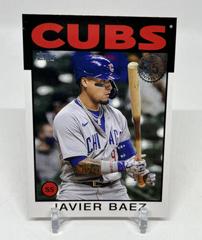 Javier Baez #86B-8 Baseball Cards 2021 Topps Update 1986 35th Anniversary Prices