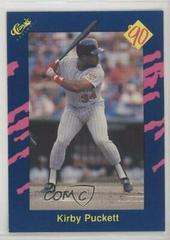 Kirby Puckett #28 Baseball Cards 1990 Classic Prices