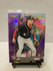 Carter Kieboom [Purple Refractor] #21 Baseball Cards 2019 Bowman's Best Prices