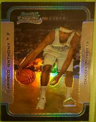 Carmelo Anthony [Chrome Refractor] Basketball Cards 2003 Bowman Prices
