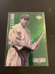Babe Ruth [Quadruple] Baseball Cards 1999 Upper Deck Black Diamond Prices