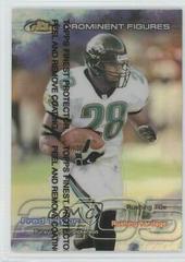 Fred Taylor Football Cards 1999 Topps Finest Prominent Figures Prices