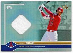 Shohei Ohtani [Relic Silver Rainbow] #19 Baseball Cards 2022 Topps X Bobby Witt Jr. Crown Prices