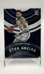 Jayson Tatum #13 Basketball Cards 2022 Panini Donruss Optic Star Gazing Prices