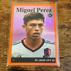 Miguel Perez [Orange] #58T-19 Soccer Cards 2023 Topps Chrome MLS 1958 Prices
