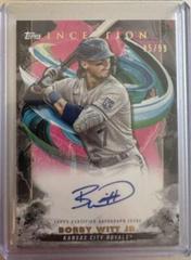 Bobby Witt Jr. [Magenta] #BRES-BW Baseball Cards 2023 Topps Inception Rookie and Emerging Stars Autographs Prices