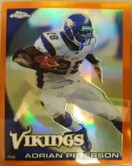 Adrian Peterson [Orange Refractor] #C1 Football Cards 2010 Topps Chrome Prices