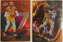 Carmelo Anthony [Red Prizm] Basketball Cards 2021 Panini Select Numbers Prices