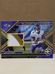 Lamar Jackson [Gold] Football Cards 2022 Panini Limited Playoff Brilliance Prices