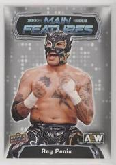 Rey Fenix [Silver] Wrestling Cards 2022 Upper Deck AEW Main Features Prices