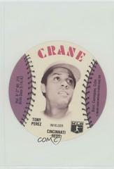 Tony Perez Baseball Cards 1976 Crane Potato Chips Discs Prices