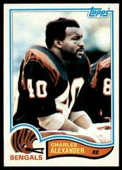 Charles Alexander Football Cards 1982 Topps Prices