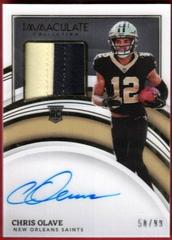 Chris Olave [Patch Autograph] #106 Football Cards 2022 Panini Immaculate Collection Prices