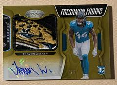 Travon Walker [Freshman Fabric Signature Gold Etch] #226 Football Cards 2022 Panini Certified Prices