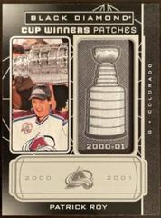 Patrick Roy #CW-PR Hockey Cards 2022 Upper Deck Black Diamond Cup Winners Patches Prices