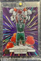 Jayson Tatum [Purple] #14 Basketball Cards 2023 Panini Donruss Bomb Squad Prices