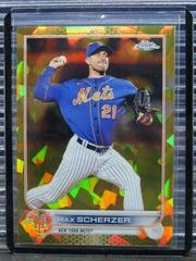 Max Scherzer [Gold] #US1 Baseball Cards 2022 Topps Chrome Update Sapphire Prices