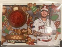 Alex Verdugo [Red] Baseball Cards 2023 Topps Holiday Holiday Relics Prices