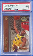 Kobe Bryant #T4 Basketball Cards 1997 Bowman's Best Techniques Prices