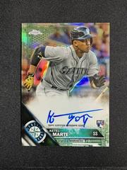 Ketel Marte [Green Refractor] #RA-KM Baseball Cards 2016 Topps Chrome Rookie Autographs Prices