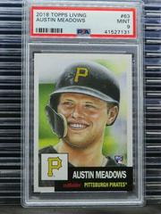 Austin Meadows #63 Baseball Cards 2018 Topps Living Prices