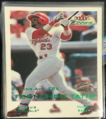 Fernando Tatis Baseball Cards 2001 Fleer Focus Prices