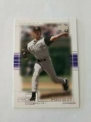 Randy Johnson Baseball Cards 2001 Upper Deck Pros & Prospects Prices