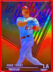 Mike Trout [Gold] Baseball Cards 2022 Panini Chronicles Zenith Prices