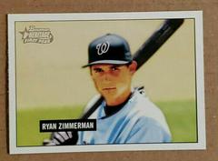 Ryan Zimmerman [Washington] #340 Baseball Cards 2005 Bowman Heritage Prices