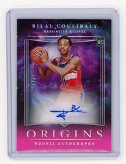 Bilal Coulibaly [Pink] #3 Basketball Cards 2023 Panini Origins Rookie Autograph Prices