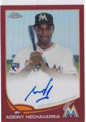 Adeiny Hechavarria [Autograph Refractor] Baseball Cards 2013 Topps Chrome Prices