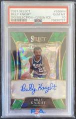 Billy Knight [Green Ice] Basketball Cards 2021 Panini Select Signature Selections Prices