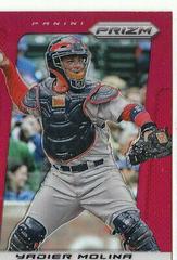 Yadier Molina [Red Prizm] Baseball Cards 2013 Panini Prizm Prices