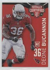 Deone Bucannon [Mirror Platinum Red] #101 Football Cards 2014 Panini Totally Certified Prices