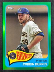 Corbin Burnes [Green] #104 Baseball Cards 2023 Topps Archives Prices
