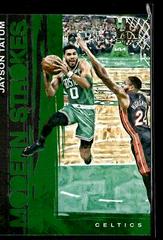 Jayson Tatum #1 Basketball Cards 2023 Panini Court Kings Modern Strokes Prices