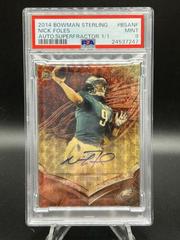 Nick Foles #BSANF Football Cards 2014 Bowman Sterling Autograph Prices
