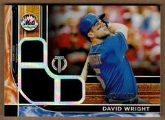 David Wright #TTR-DW Baseball Cards 2022 Topps Tribute Triple Relics Prices