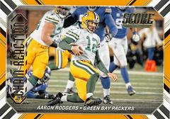 Aaron Rodgers [Gold] Football Cards 2016 Panini Score Chain Reaction Prices
