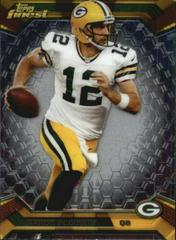 Aaron Rodgers #100 Football Cards 2013 Topps Finest Prices