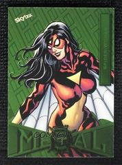 Spider-Woman [Green] #87 Marvel 2022 Metal Universe Spider-Man Prices