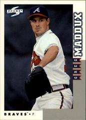 Greg Maddux #4 Baseball Cards 1998 Score Rookie Traded Prices