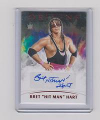 Bret 'Hit Man' Hart [Red] Wrestling Cards 2022 Panini Chronicles WWE Origins Autographs Prices