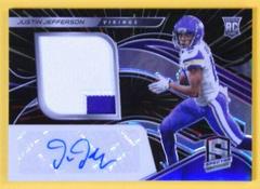 Justin Jefferson [Patch Autograph] #214 Football Cards 2020 Panini Spectra Prices