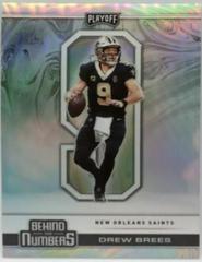 Drew Brees #BTN-15 Football Cards 2020 Panini Playoff Behind the Numbers Prices