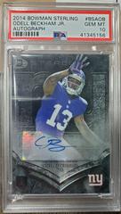 Odell Beckham Jr. Football Cards 2014 Bowman Sterling Autograph Prices