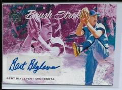 Bert Blyleven Baseball Cards 2022 Panini Diamond Kings Brush Strokes Autograph Prices