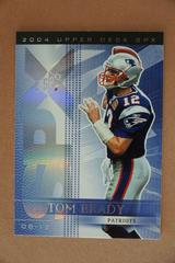 Tom Brady Football Cards 2004 Spx Prices