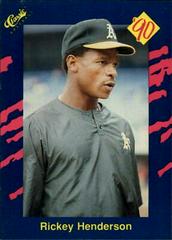 Rickey Henderson Baseball Cards 1990 Classic Prices