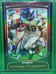 Adrian Peterson [Refractor] #30 Football Cards 2009 Bowman Chrome Prices